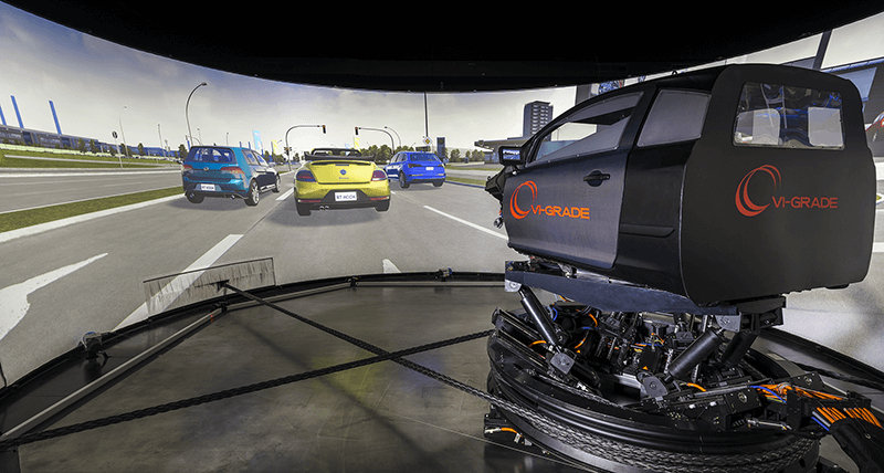 Hexagon and VI-grade accelerate zero-prototype automotive engineering with high-fidelity vehicle simulators
